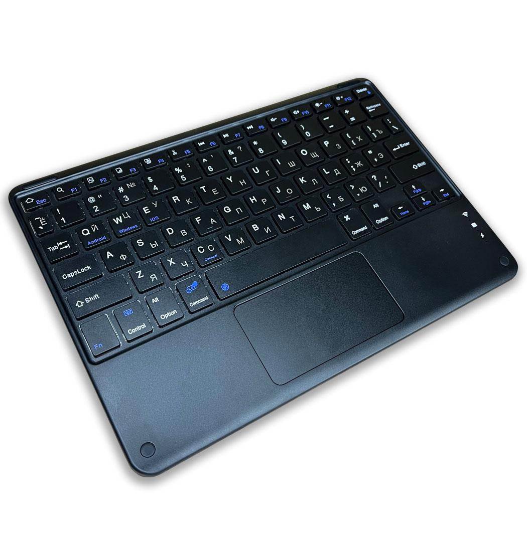 Клавиатура беспроводная Primo KB01 Bluetooth с тачпадом Black (1959916801)