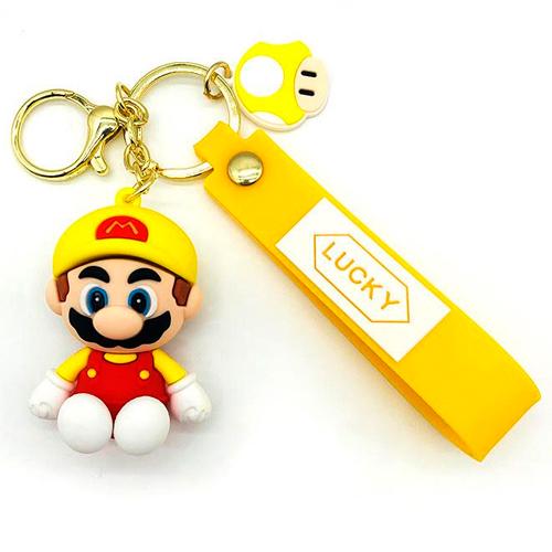 Брелок Марио Mario Keychain в подарочной уп. Желтый