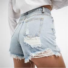 Шорти джинсові Missguided з високою талією L - фото 2 Шорти джинсові Missguided з високою талією L - фото 2