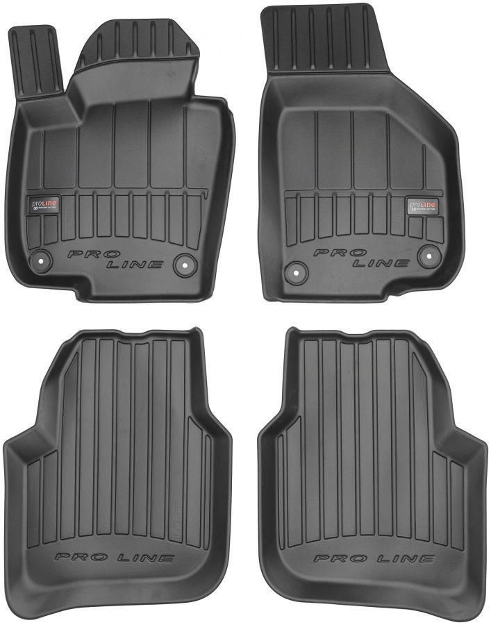 3D коврик в салон Frogum Proline Skoda Superb II 2008-2015 резиновый (3D407428)