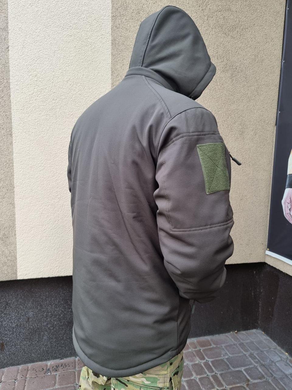 Зимняя куртка Hardshell XL Олива (MR56324) - фото 5 Зимняя куртка Hardshell XL Олива (MR56324) - фото 5