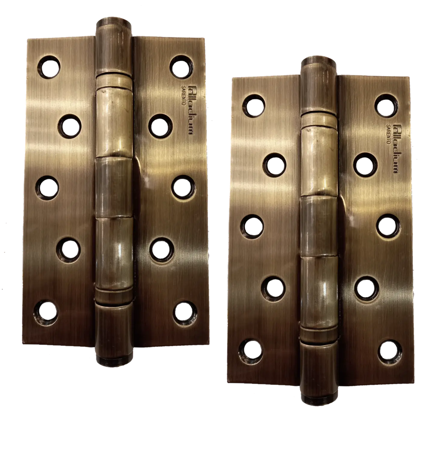 Петли дверные универсальные Palladium 125/76 из латуни комплект 2 шт.