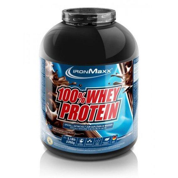 Протеин IronMaxx 100% Whey Protein 2350 г 47 порций Dark chocolate