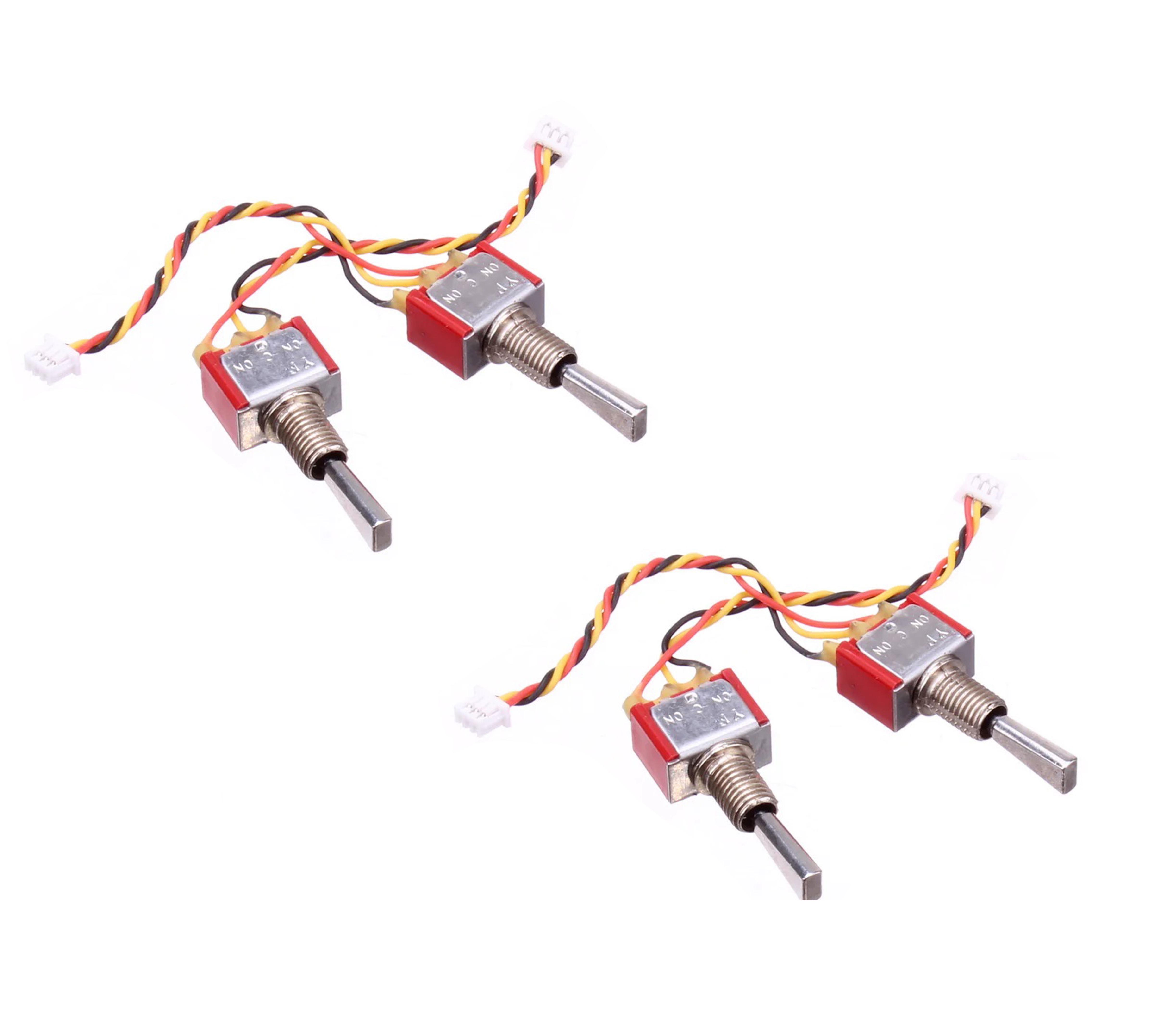 Переключатели Тумблеры для пульта RadioMaster TX12 MKII комплект 4 шт. (00-00027015) Переключатели Тумблеры для пульта RadioMaster TX12 MKII комплект 4 шт. (00-00027015)