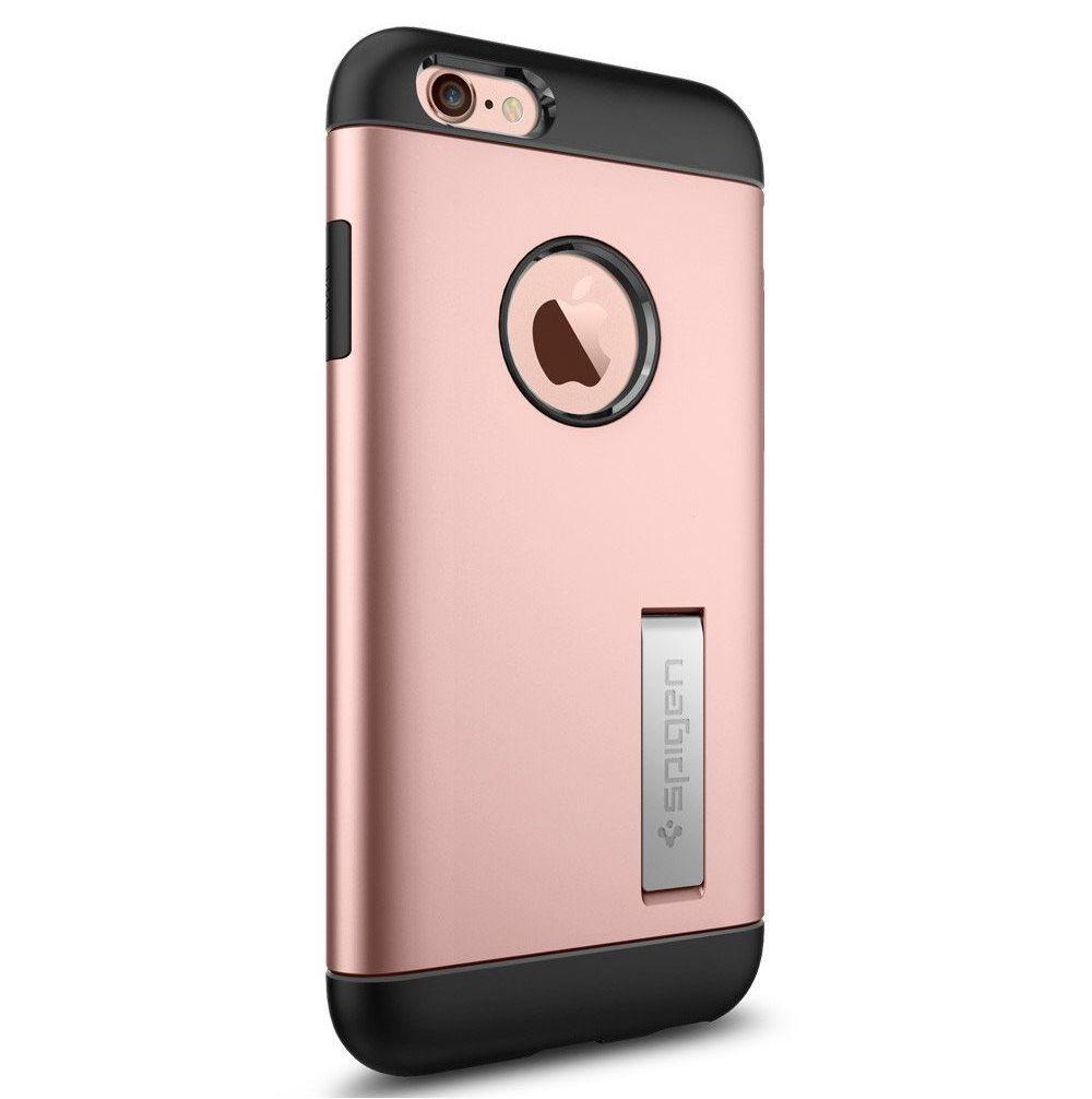 Чехол-накладка Spigen SGP Case Slim Armor Series for iPhone 6/6S, Rose Gold (SGP11723)