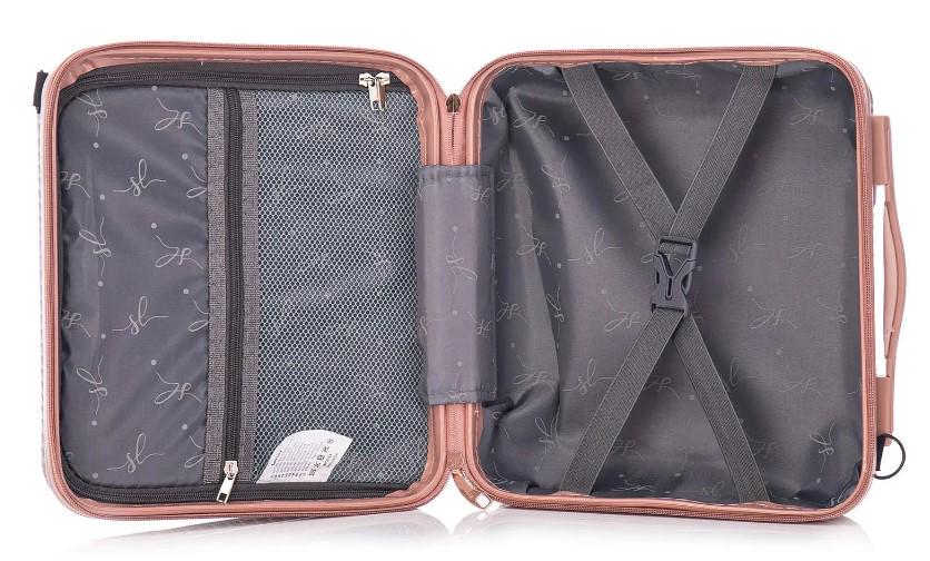 Кейс для косметики SEMI LINE 16 л Rose (T5664-2) - фото 7 Кейс для косметики SEMI LINE 16 л Rose (T5664-2) - фото 7