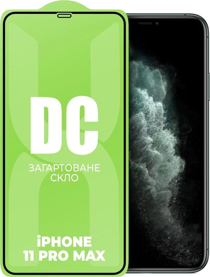 Скло захисне DC Glass iPhone 11 Pro Max Full Glue (33902)