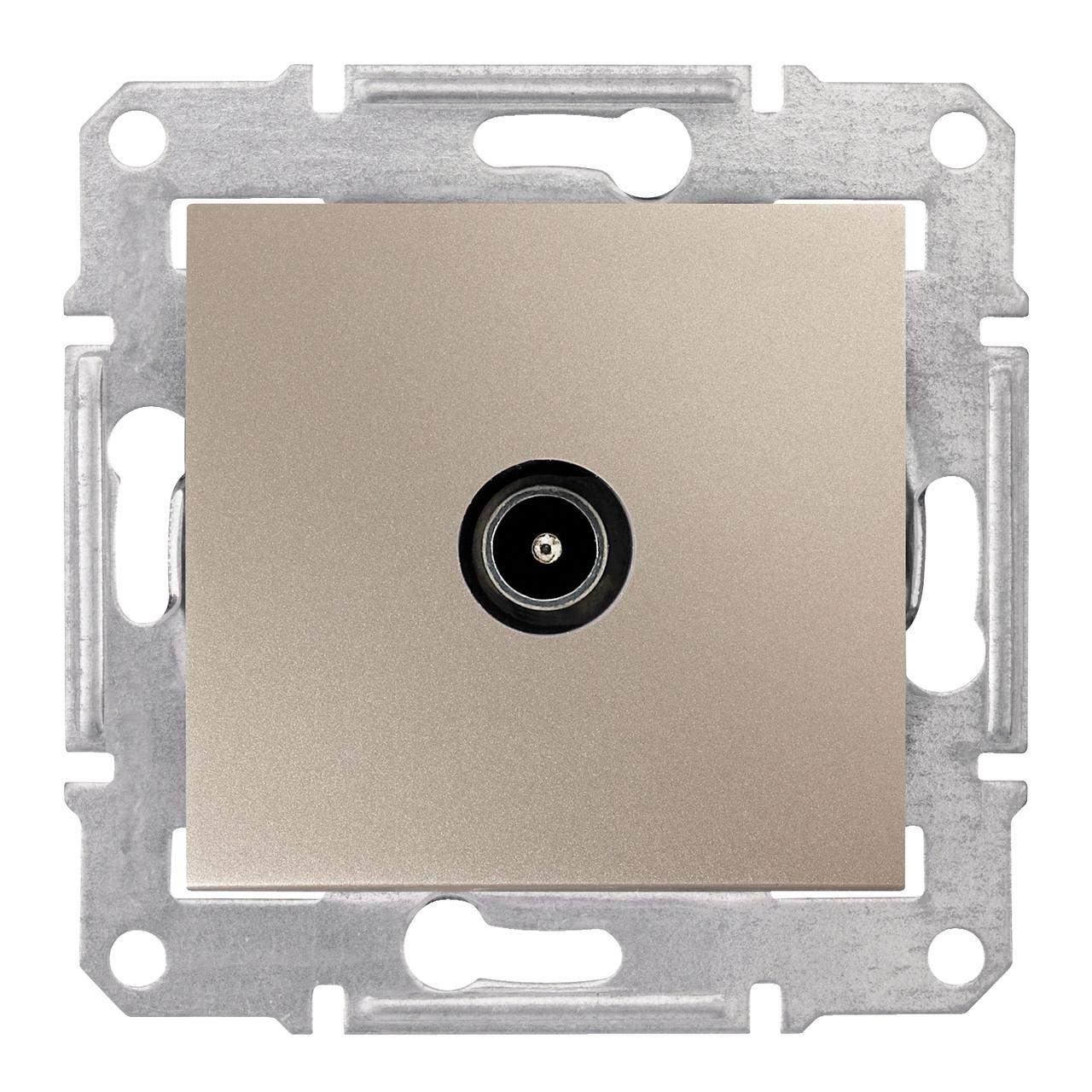 Розетка ТВ Schneider Electric Sedna конечный титан (SDN3201621)