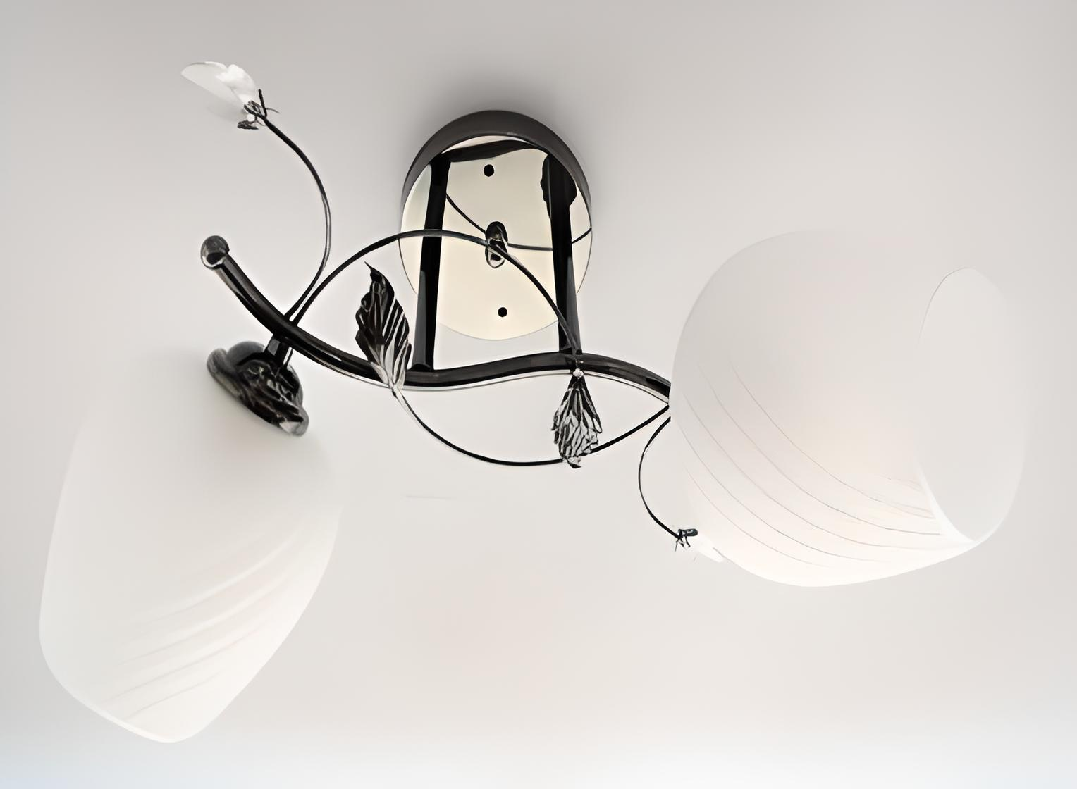 Люстра стельова Sirius Ю 9654/2 на 2 плафона