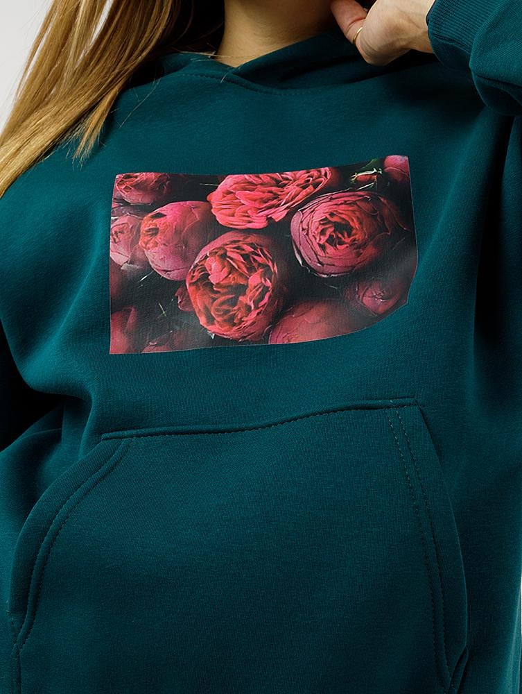 Худі жіноче ЦБ-00226038 р. 42 Зелений (SKT000923485) - фото 2 Худі жіноче ЦБ-00226038 р. 42 Зелений (SKT000923485) - фото 2