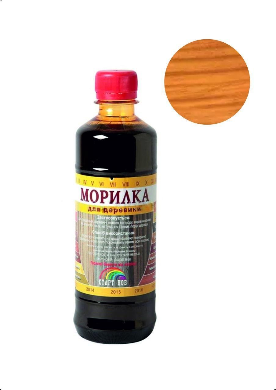 Морилка спиртова для дерева СТАРТ НОВ 0,4 л Бук (639121473)