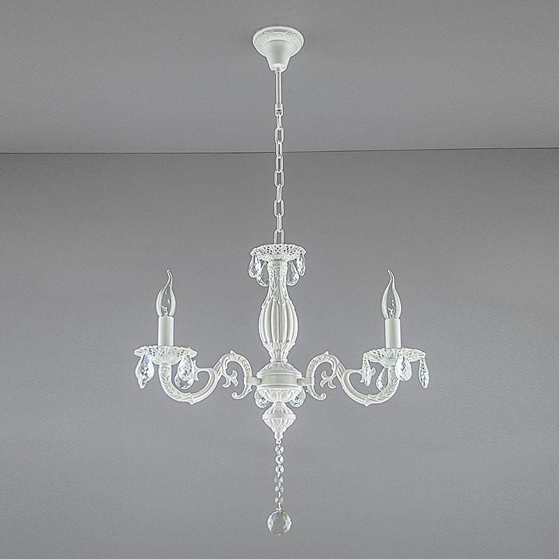 Люстра підвісна Light House SH-12623/3 WT Свічки на три лампи Білий