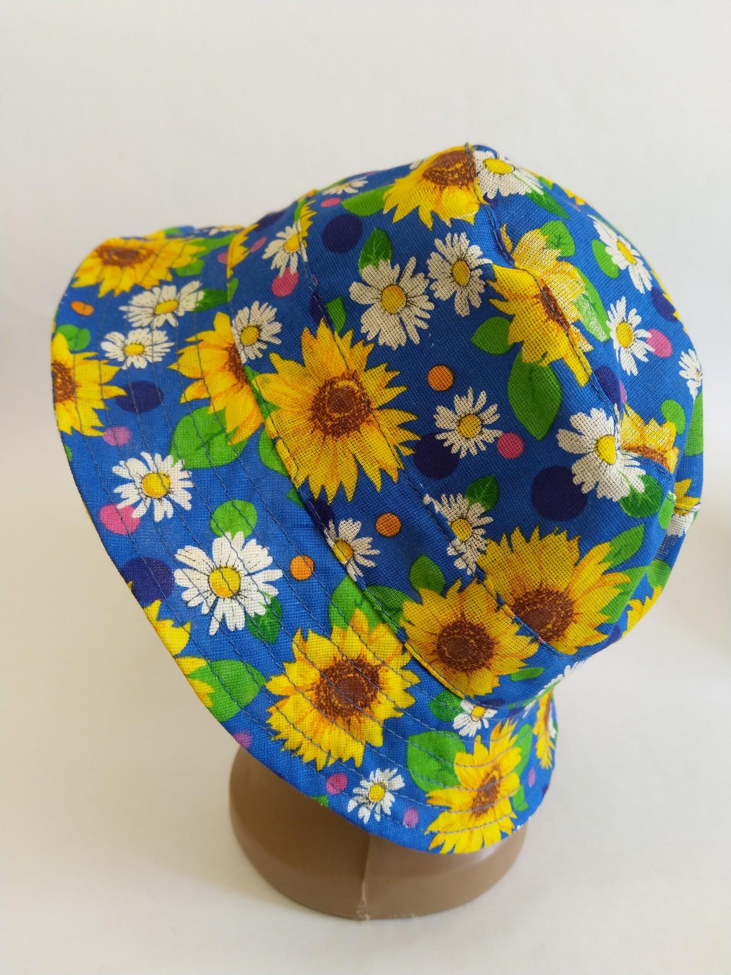 Панама-капелюш Lider Соняшник з ромашкою бавовна 56-58 см (25397810)
