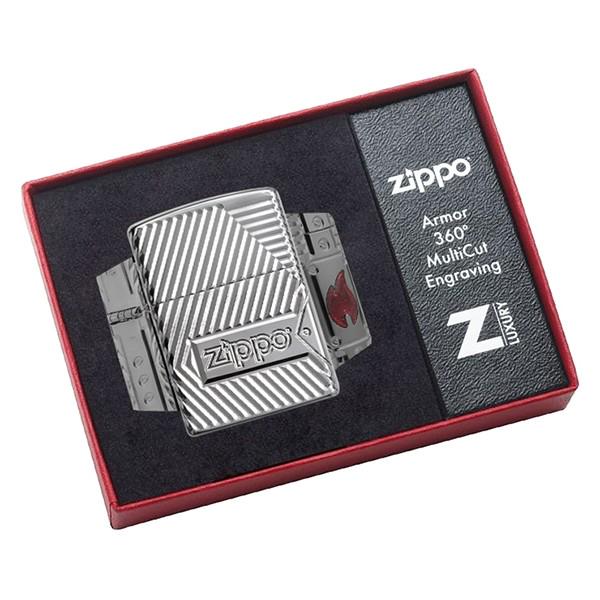 Зажигалка ZIPPO Bolts Design Armor - фото 8 Зажигалка ZIPPO Bolts Design Armor - фото 8