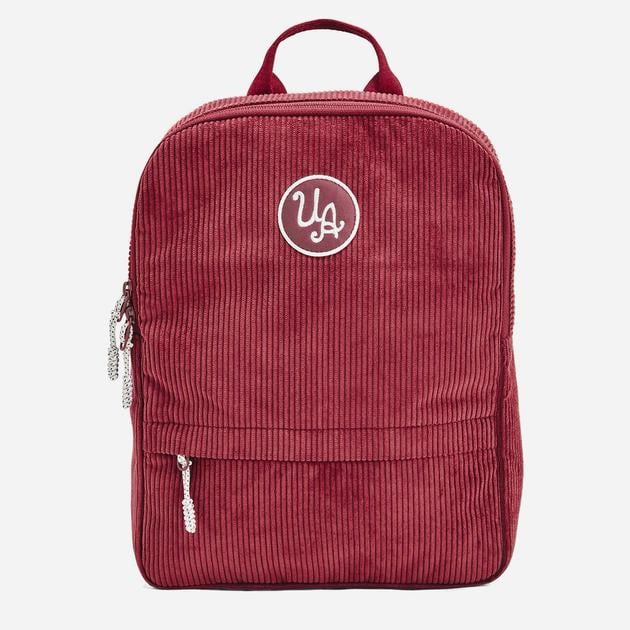 Спортивный рюкзак женский Under Armour Loudon Corduroy SM BP 10L 25x35,5x10 см Бордовый (1384676-625)