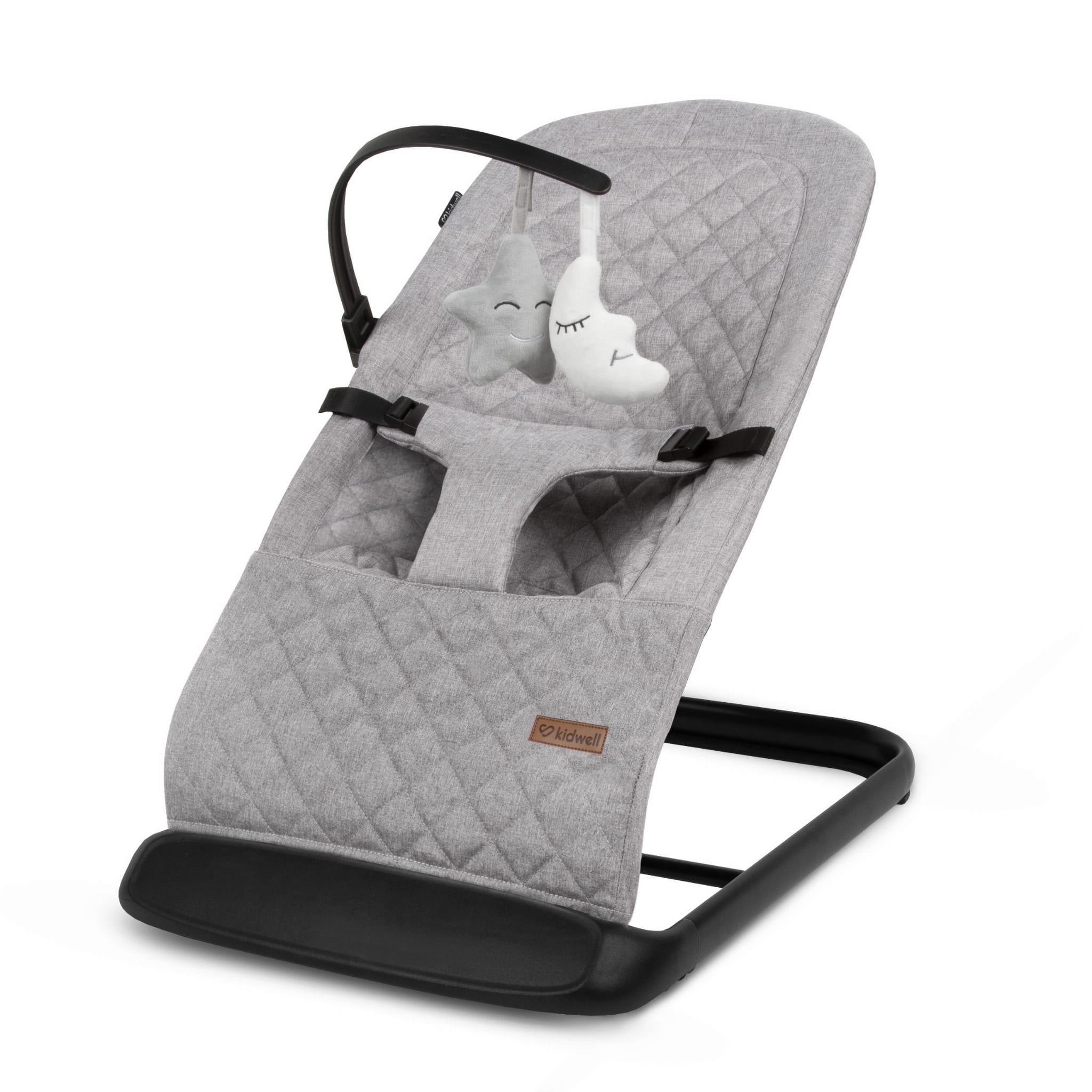 Кресло-качалка Kidwell LARO Full Grey/Black (58649)