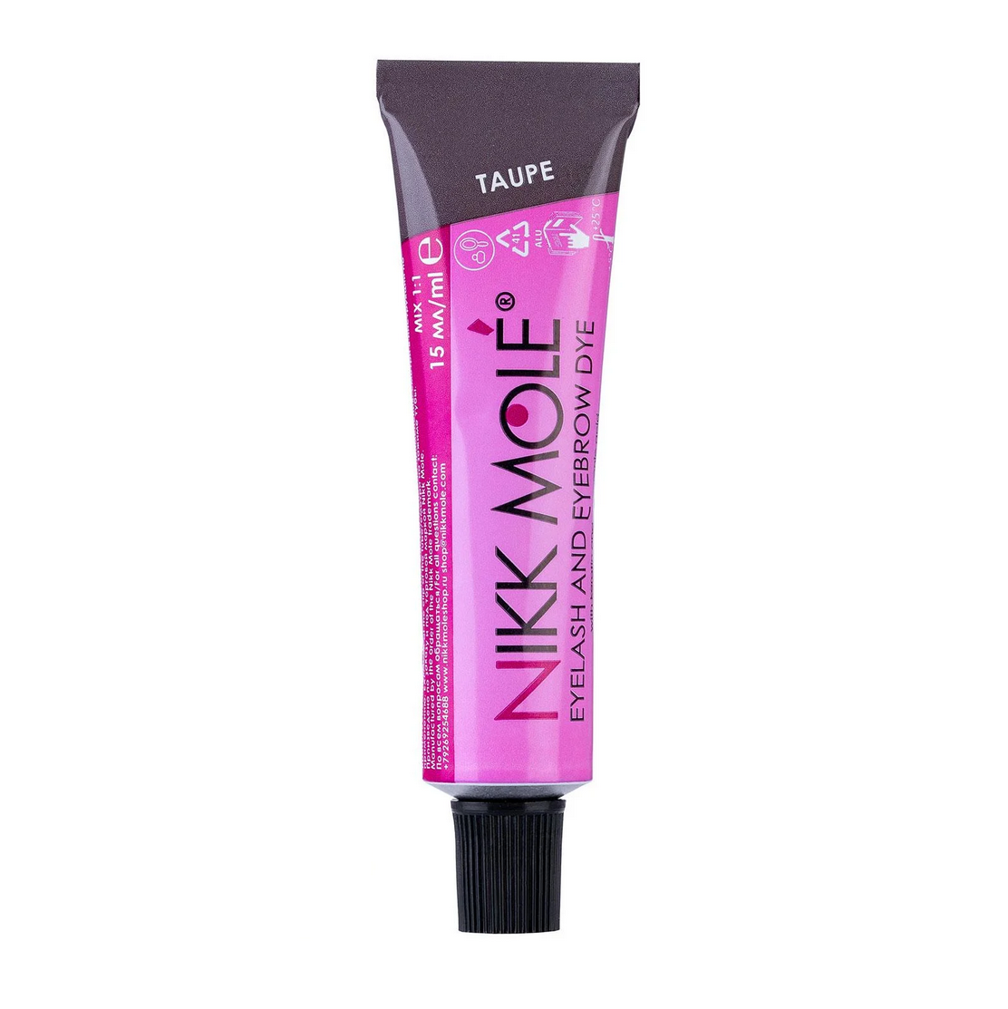 Краска для бровей и ресниц Nikk Mole Taupe 15 мл (NM-t/2) - фото 1 Краска для бровей и ресниц Nikk Mole Taupe 15 мл (NM-t/2) - фото 1