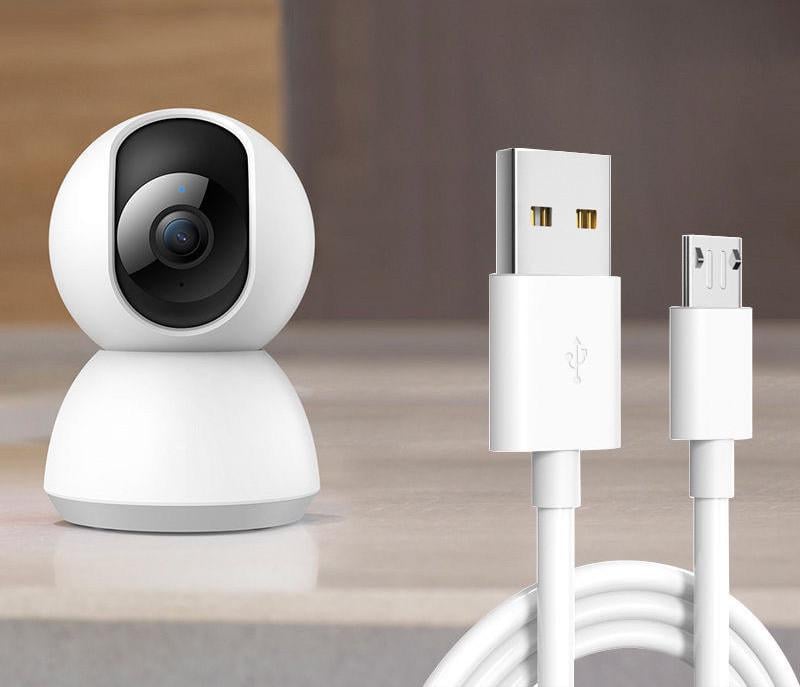 Кабель USB-micro USB для зарядки и питания 3 м Белый (USB-micro3m) - фото 3