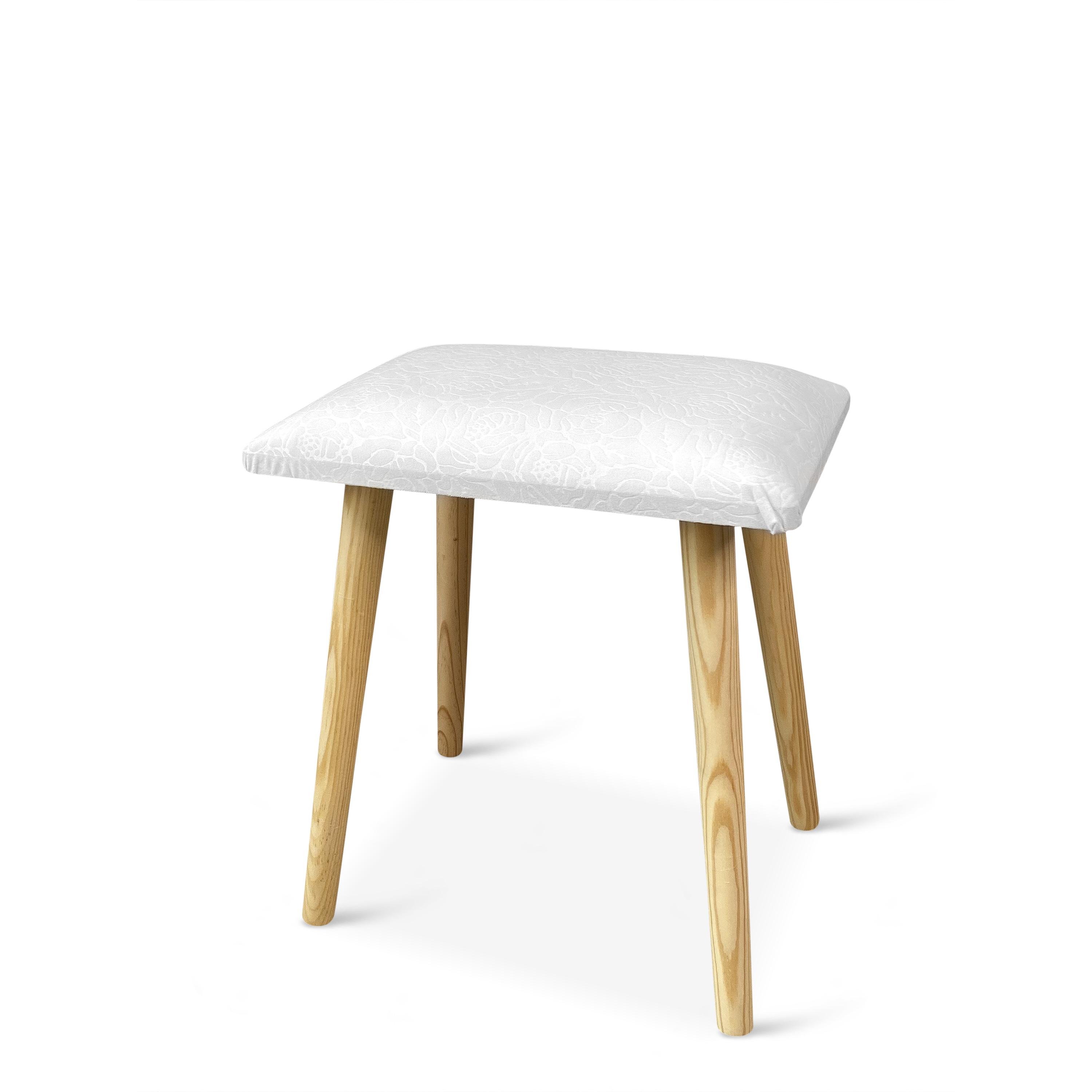 Туалетний столик з дзеркалом Homart Mondi з підсвіткою та табуретом Білий (9366) - фото 5 Туалетний столик з дзеркалом Homart Mondi з підсвіткою та табуретом Білий (9366) - фото 5