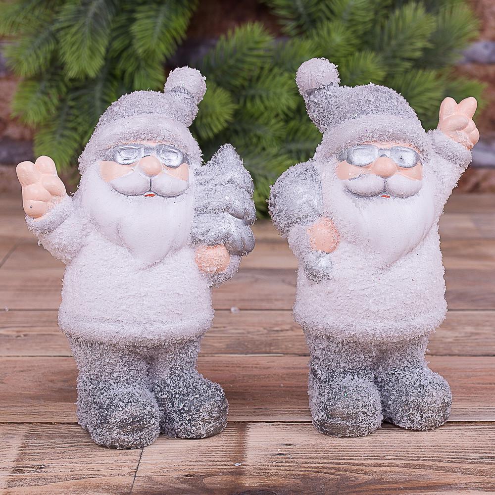 Статуэтка Санта-Клаус в очках 18 см (4467)