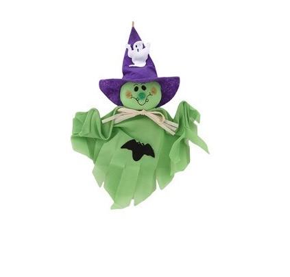 Гирлянда на Хэллоуин Призрак 33 см Разноцветный (27144)