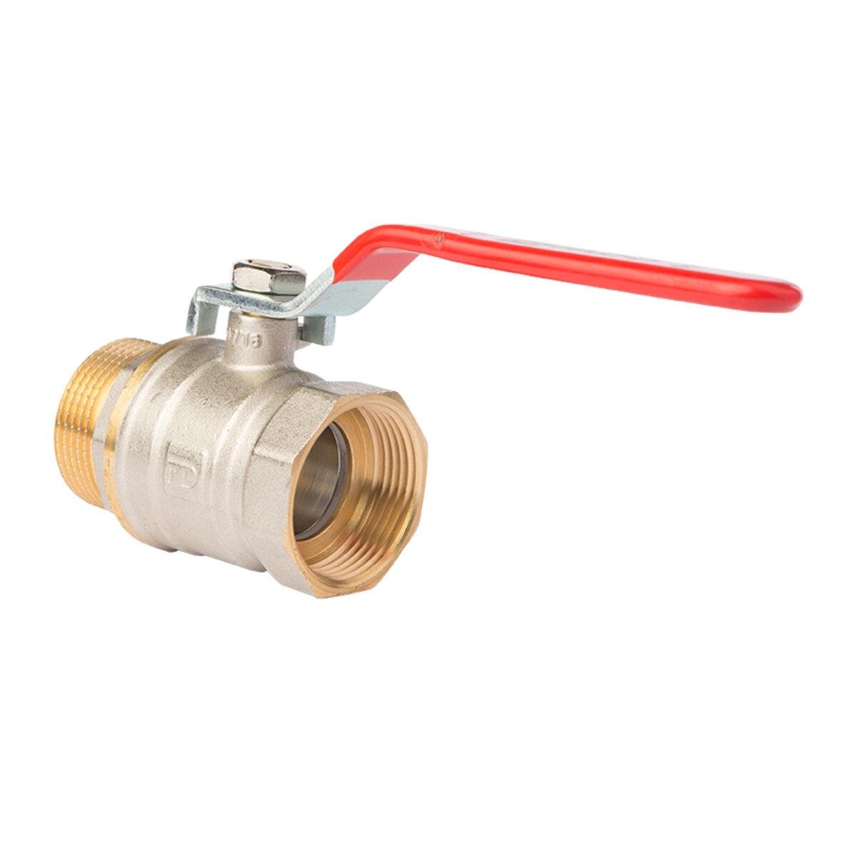 Кран кульовий FADO S.r.l 1 1/4" ЗВ прямий з ручкою (TK-KNR14)