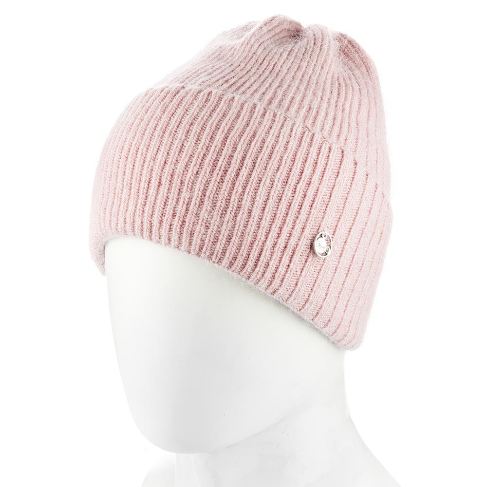 Шапка женская ангоровая сверху собрана Atrics WH909 утепленная флисом с отворотом Лотос - фото 1 Шапка женская ангоровая сверху собрана Atrics WH909 утепленная флисом с отворотом Лотос - фото 1