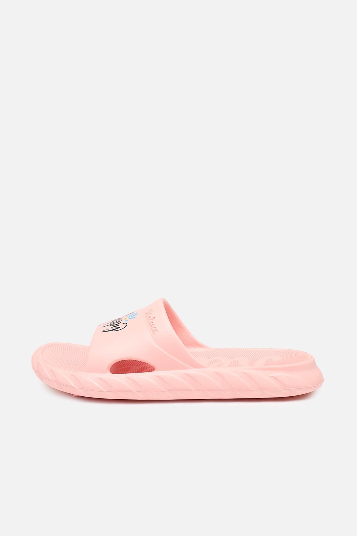 Шлепанцы пляжные женские ЦБ-00269308 р. 38 Персиковый (SKT001042964)