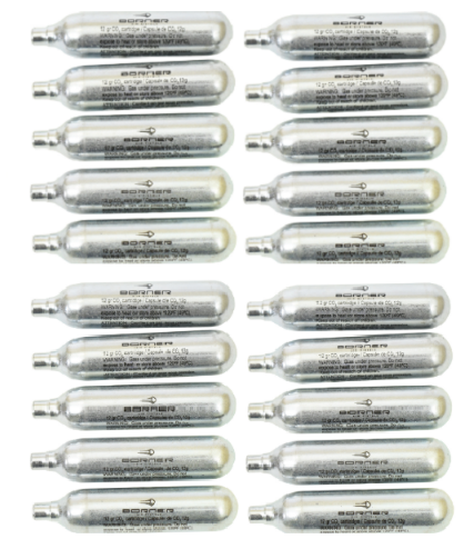 Комплект баллончиков для пневматического пистолета Borner CO2 12 г/20 шт. (31766780)