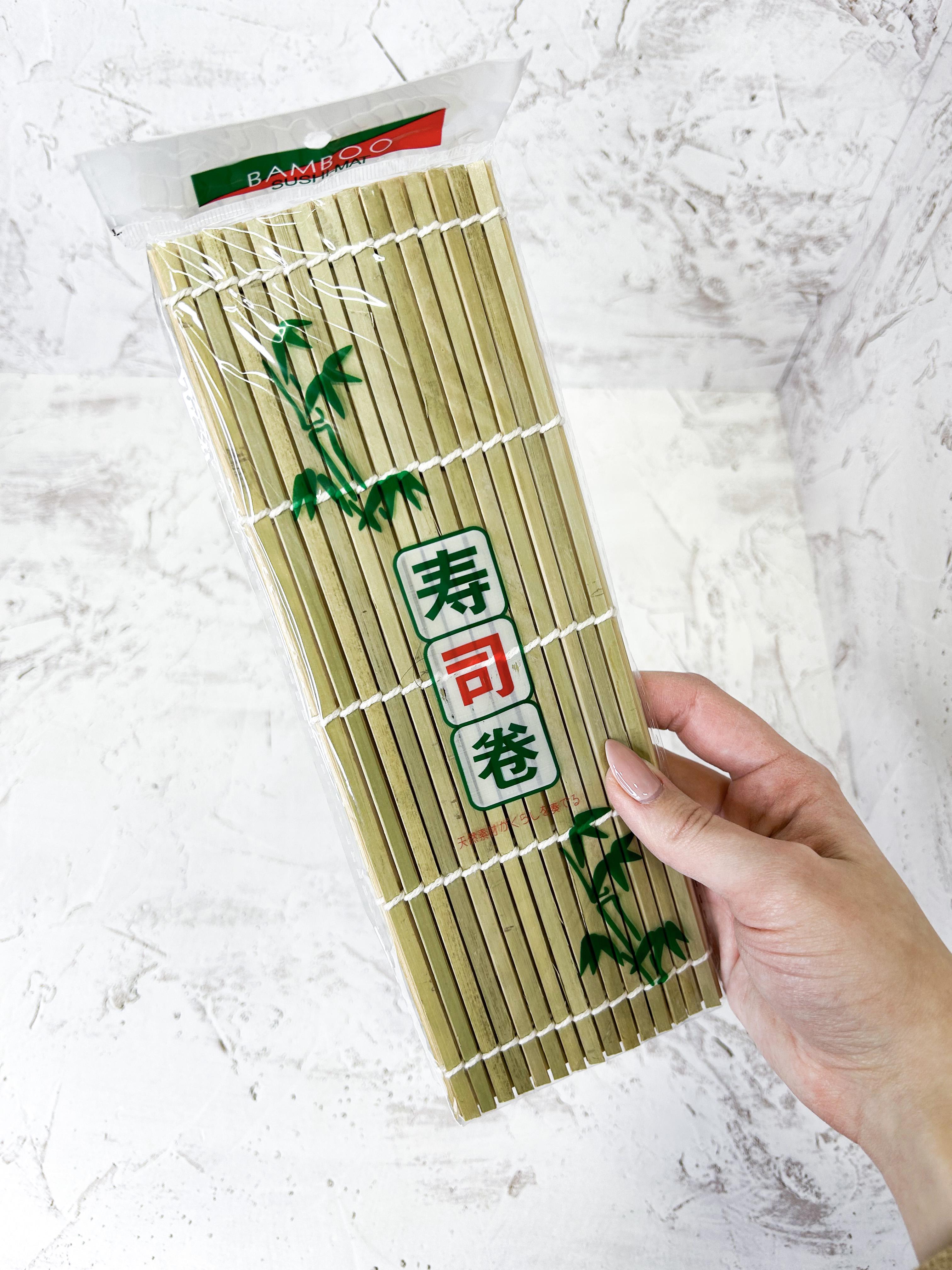 Коврик для суши и роллов Макису 27 см (040004) - фото 2 Коврик для суши и роллов Макису 27 см (040004) - фото 2