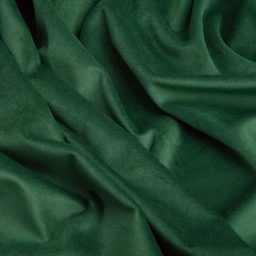 Тканина велюр однотонний Вайлет 290 гр/м2 150 см Зелений (26884) - фото 2