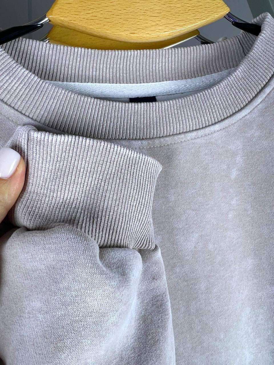 Світшот жіночий JOY ONE 25177 вільний крій середня довжина варений тай-дай OS Бежевий (3386) - фото 5 Світшот жіночий JOY ONE 25177 вільний крій середня довжина варений тай-дай OS Бежевий (3386) - фото 5