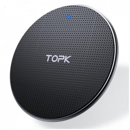 Зарядное устройство беспроводное TOPK B01W 10W Черный (25397238) Зарядное устройство беспроводное TOPK B01W 10W Черный (25397238)