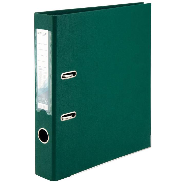 Папка-реєстратор Axent Delta двостороння А4 поліпропілен 50 мм зібрана Темно-зелений (d1711-23c)