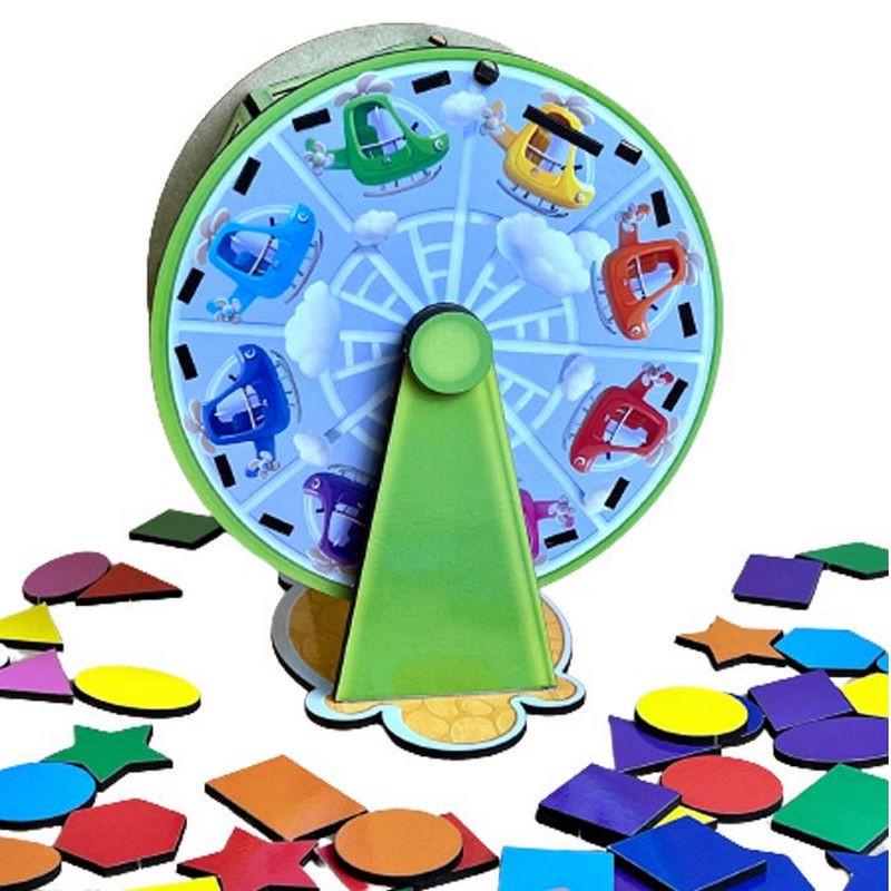 Іграшка дитяча дерев'яна Ubumblebees PSF135 Барабан геометричні фігури