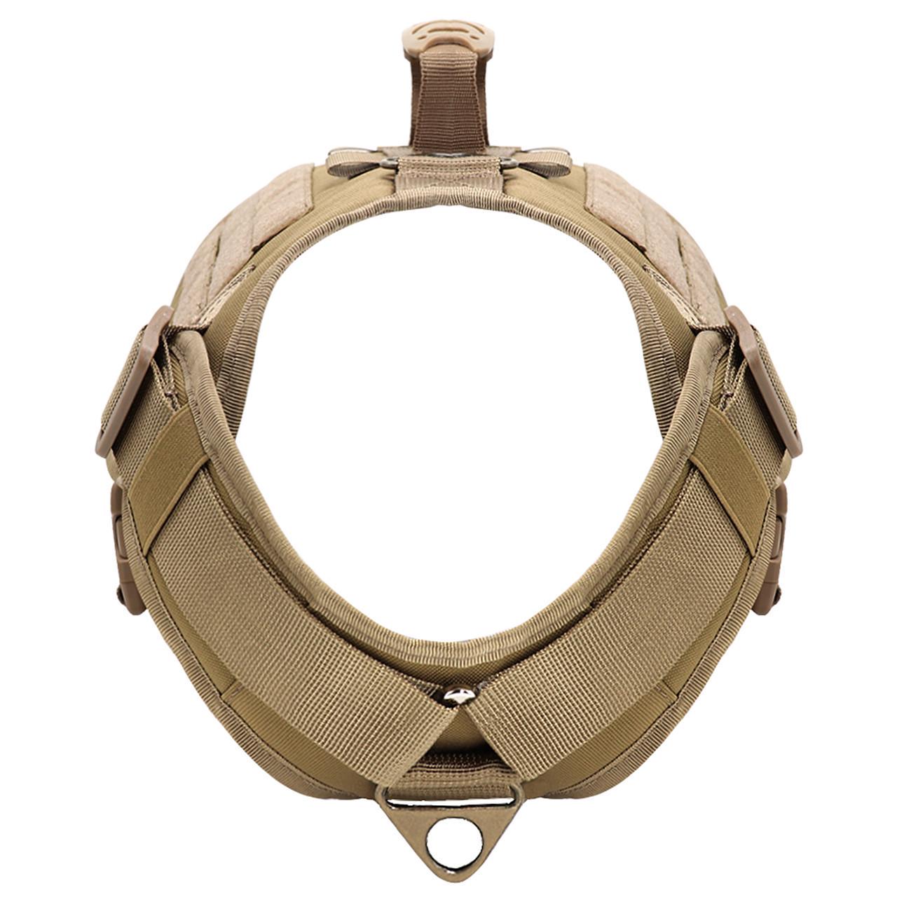 Шлея для собак Berry з ручкою L 64-100 см Коричневий (2290534038) - фото 2 Шлея для собак Berry з ручкою L 64-100 см Коричневий (2290534038) - фото 2