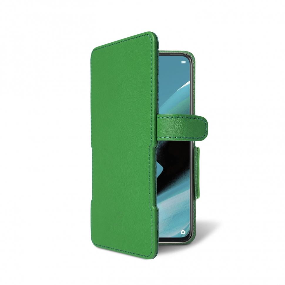 Чехол книжка Stenk Prime для OPPO Reno2 F Зеленый (66738)