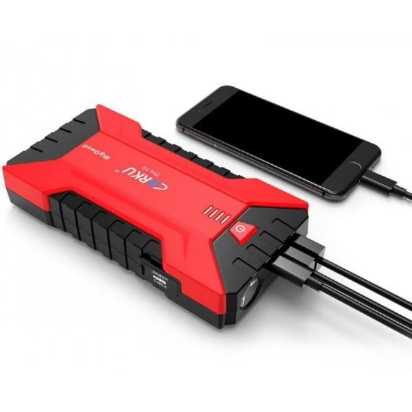 Портативний пуско-зарядний пристрій CARKU PRO-10 (124597) - фото 4 Портативний пуско-зарядний пристрій CARKU PRO-10 (124597) - фото 4