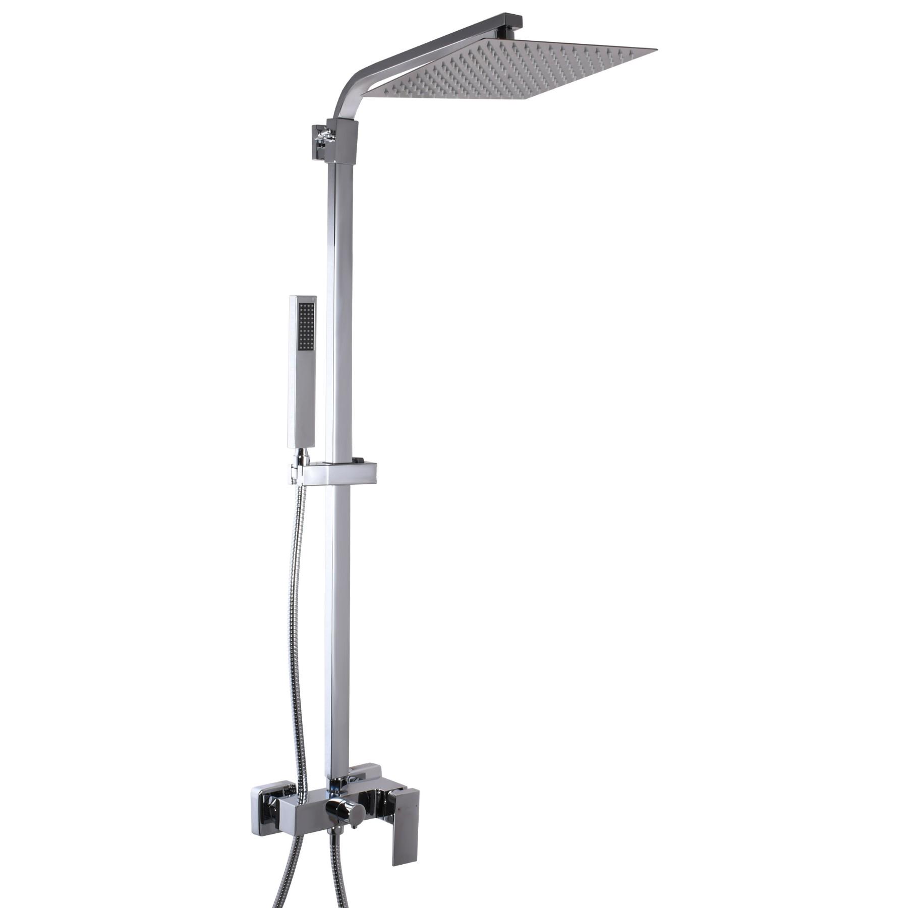 Душевая система TOPAZ Odiss To без излива латунь Хром (18802-H66)