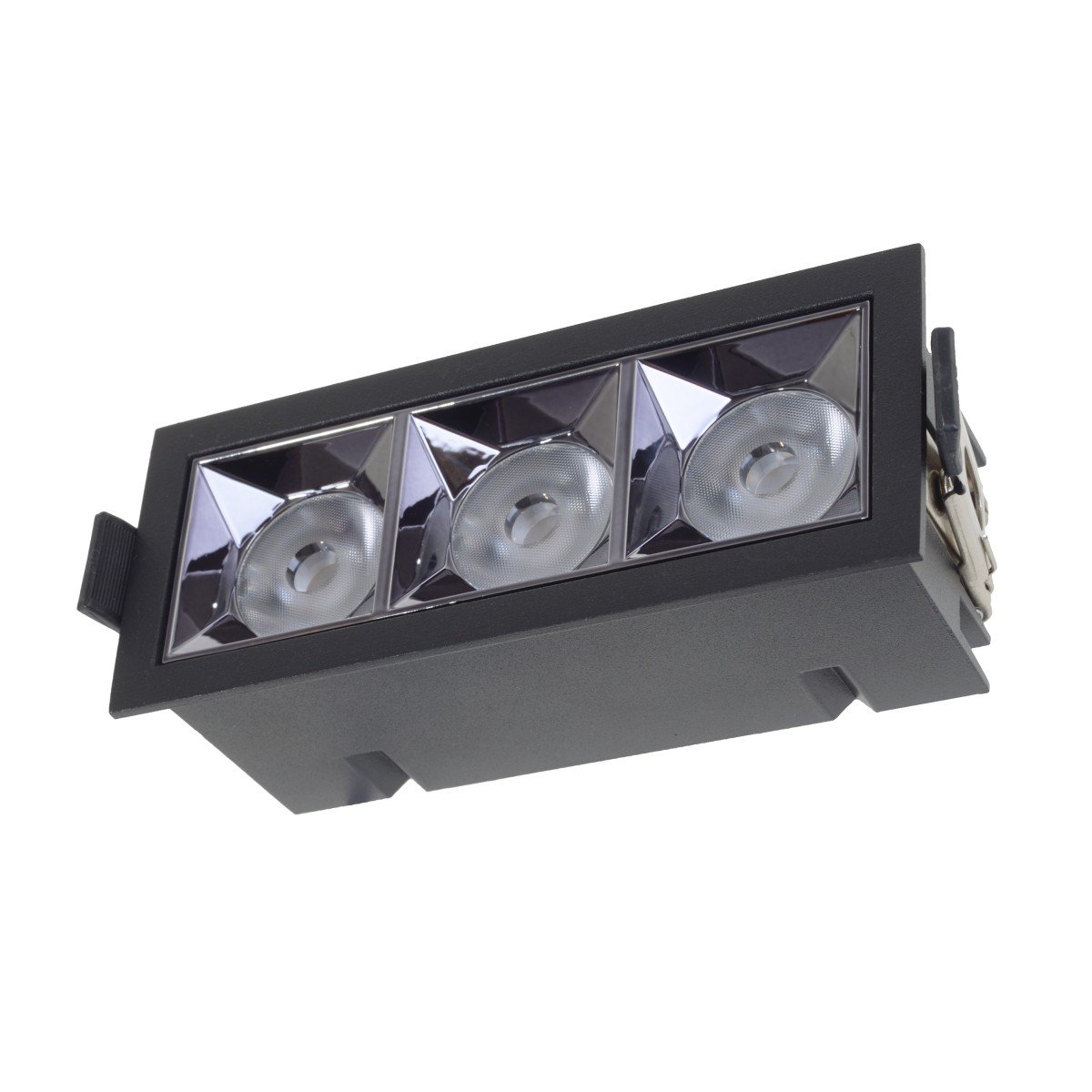 Светильник точечный Brille LED HDL-DT 203/3х4W NW BK (36-302)