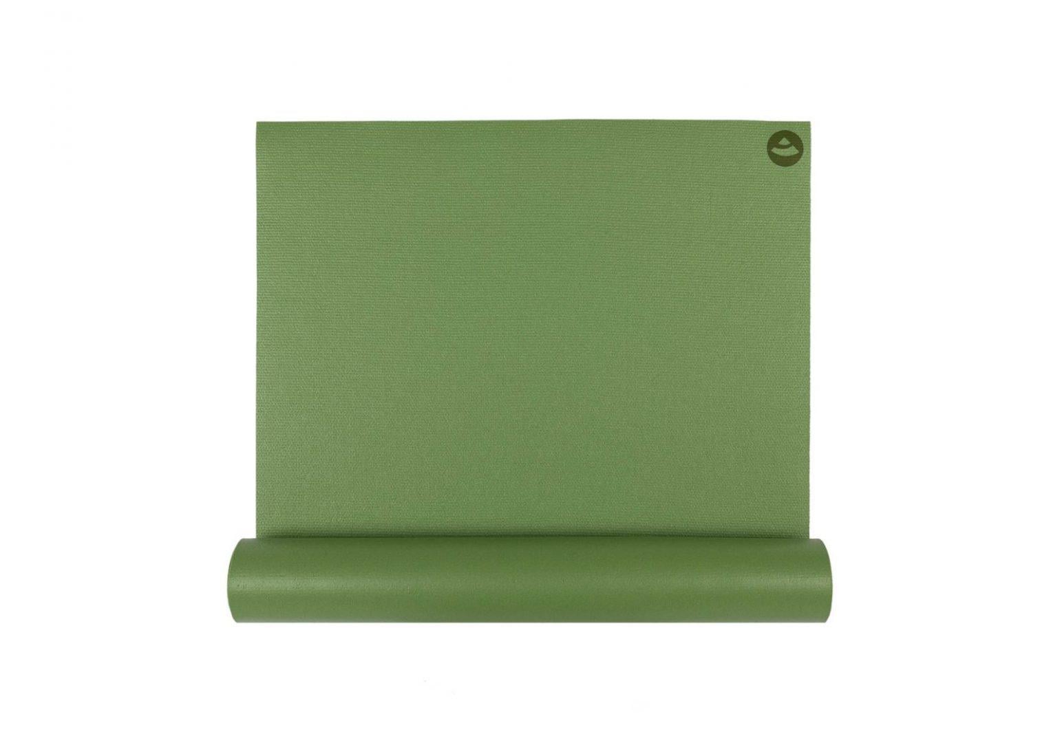 Килимок для йоги Bodhi Rishikesh Premium 60 XL 200x60x0,45 см Яблучно-зелений (682AP)