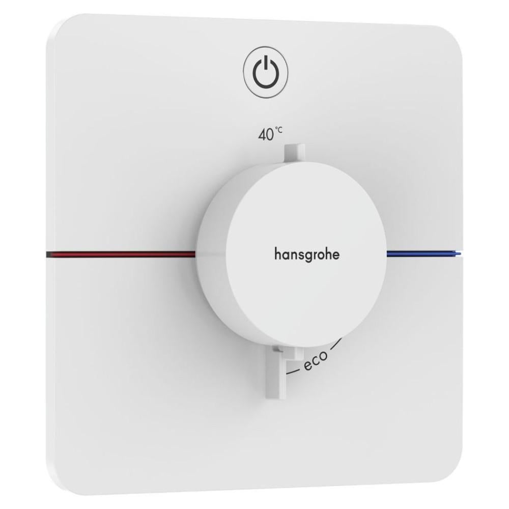 Смеситель для душа Hansgrohe ShowerSelect Q термостатический Белый матовый (37460955)