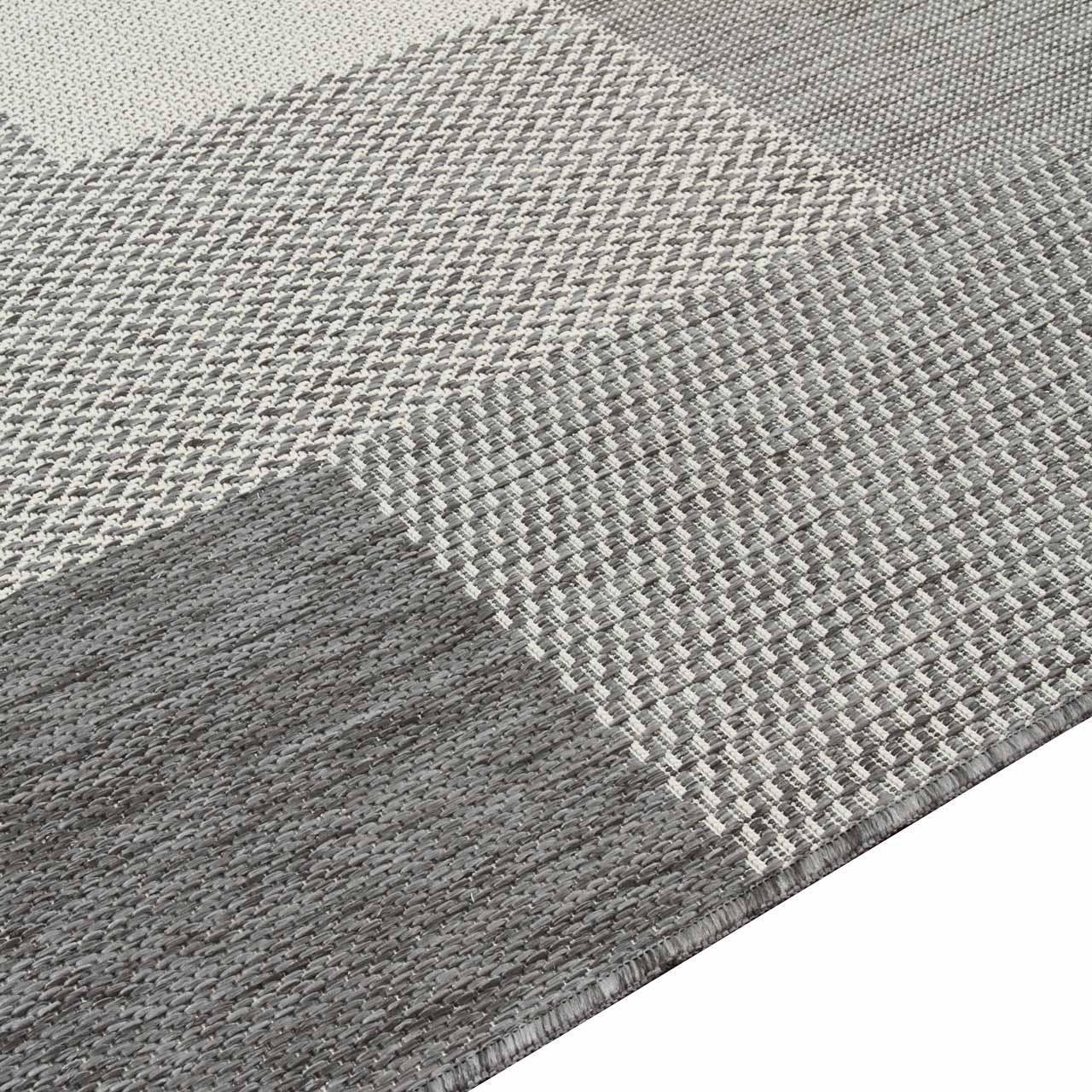 Килим безворсовий на гумовій основі DAKARIA Flex Run 19682/811 2x3 м Сірий (00-00022297) - фото 8