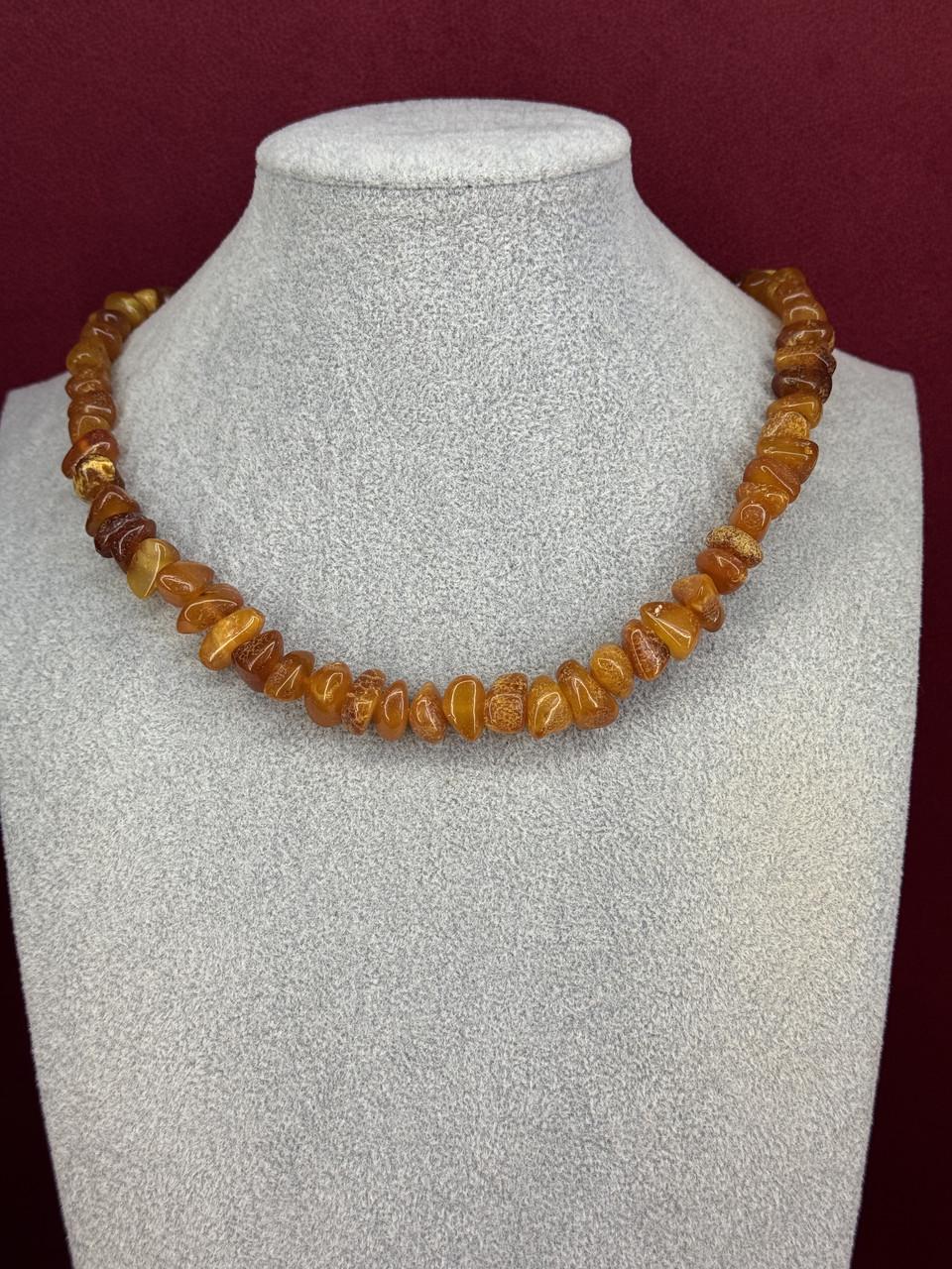 Бусы из янтаря лечебные 45 см (н-788)