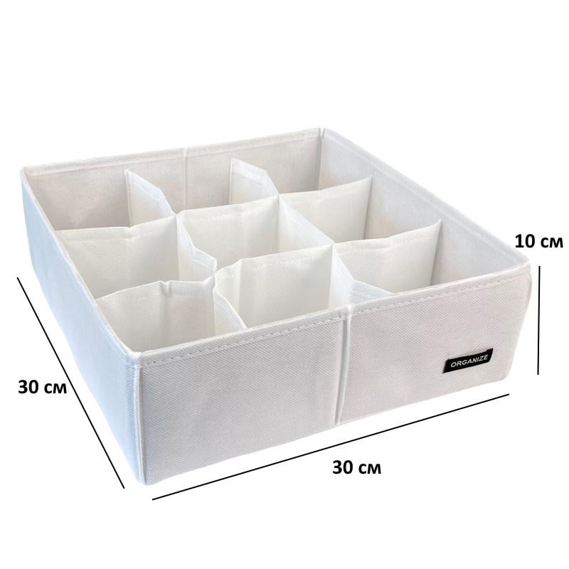 Набір коробочок MAXI в дитячий комод Білий (Wh-maxi) - фото 9 Набір коробочок MAXI в дитячий комод Білий (Wh-maxi) - фото 9