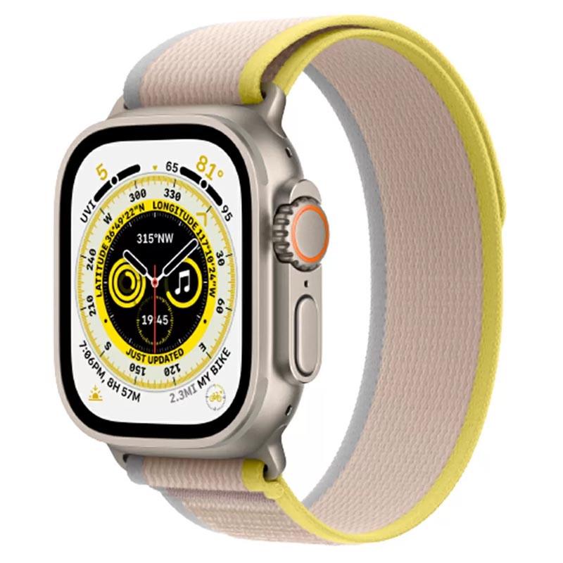 Ремешок Hoco WA14 series для Apple watch 38/40/41 мм Yellow with White
