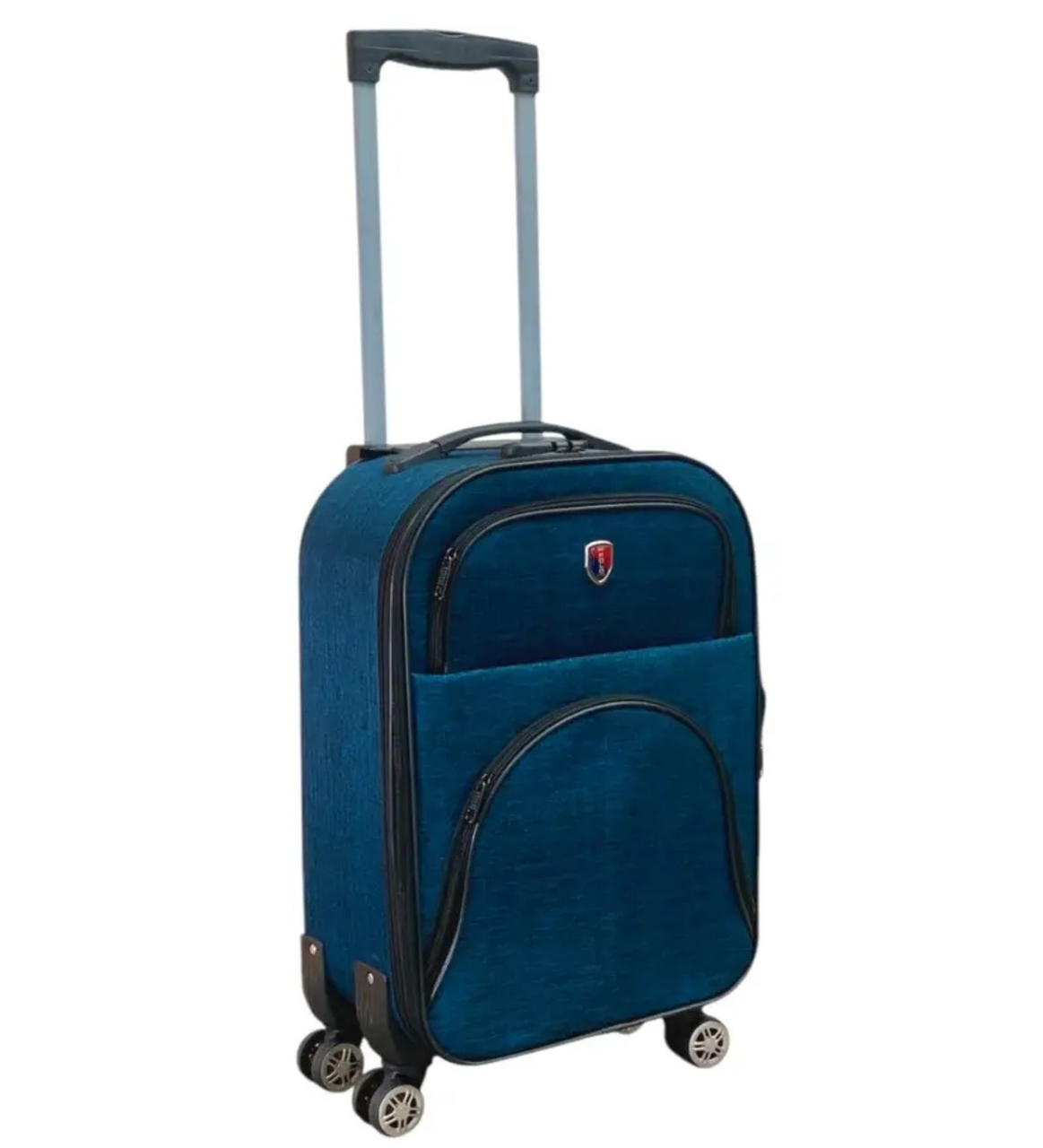 Чемодан тканевый Impertex TK007-S водонепроницаемый на 4 двойных колесах маленький S 50 л