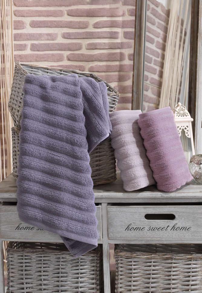 Набор полотенец Cestepe MicroCotton Delux Ezgi-2 70х140 см 3 шт.