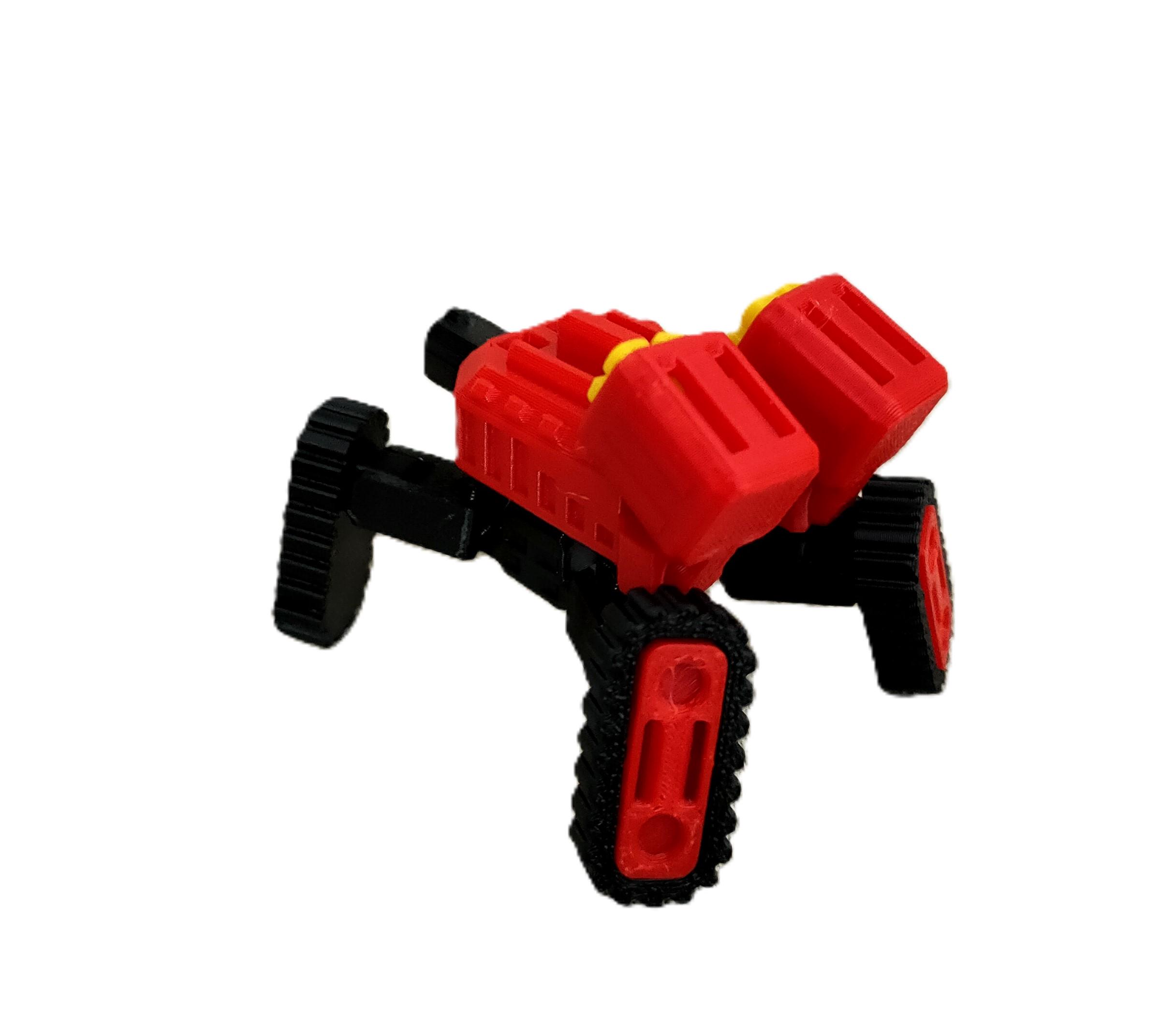 Конструктор іграшковий Tread Walker Tank 60х70х38 мм (TWT-26G-CCG) - фото 4 Конструктор іграшковий Tread Walker Tank 60х70х38 мм (TWT-26G-CCG) - фото 4