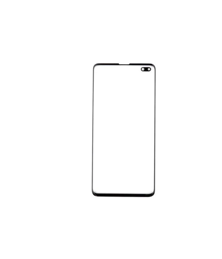 Скло для переклейки дисплея для Samsung G975/S10 + Чорний (000045349)